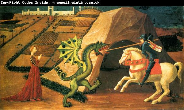 UCCELLO, Paolo St George and the Dragon qt